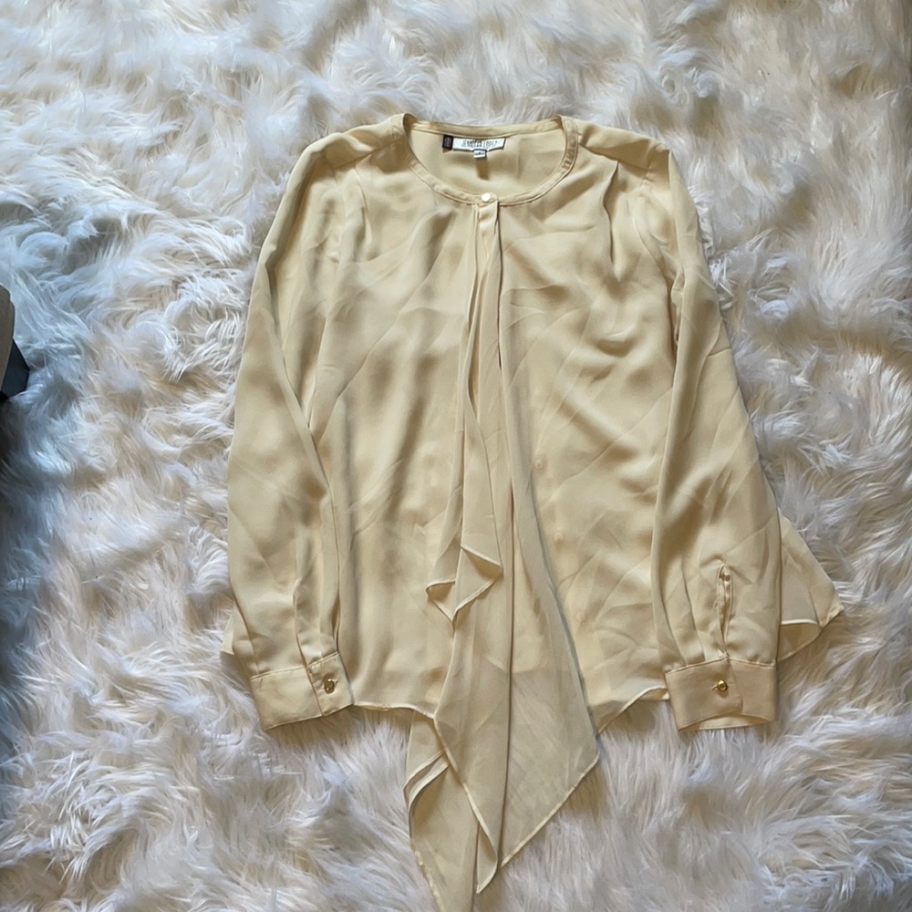 Cream dress shirt